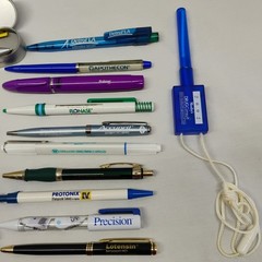 Pharmaceutical Drug Rep Collectible Pens Banned 39pc Lot New Used