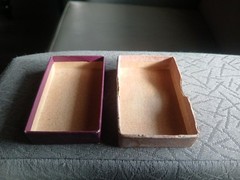 Vintage Cardboard Prescription Pill Box G. S. FLESHER CAIRO, W. VA.
