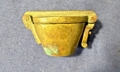 Complete Set of Antique Bronze Nesting Apothecary Weights or Bucket Weights R8