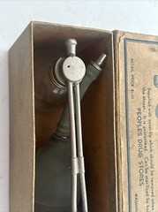 Vintage Advertising Dr. Dobell’s Medical Atomizer Peoples Drug w/Original Box