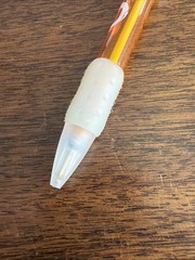 Invega Medical Drug Rep Pharmaceutical Pen Doctor Janssen Pharma Orange Works