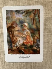 Pfizer Advertising 1962-1963 Calendar Art Print The Apple Seller Renoir Lot of 2