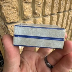VTG c.1950s PATTERSON PARK PHARMACY Baltimore, MD Prescription Pill Box EMPTY