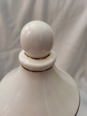 VTG Apothecary HASHISH Ceramic Canister/Jar & Lid Sigma Tastesetter By Towle HTF