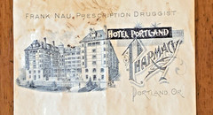 RARE PRESCRIPTION~NAU’S HOTEL PORTLAND PHARMACY~1st 24 HOUR DRUGSTORE IN U.S.
