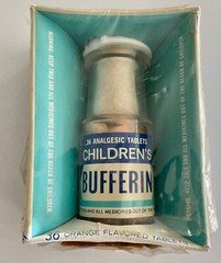 Vintage 1967 Bristol-Myers Children’s Bufferin Pediatric Formula NEW OS