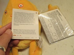 Actos Pioglitazone CHOLESTEROL 7″ Plush Medical Pharmaceutical Advertising Drug