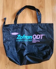Pharmaceutical Rep Zofran Tote Bag Medical Drug Advertising
