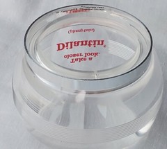 Vtg 1983 Dilantin Phenytoin 3″ Magnifying Glass Drug Store Medicine W. Germany