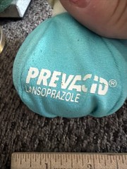 Prevacid Drug Rep Advertising Mini Ice Bag Paperweight Vtg Office Supplies