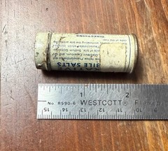 A109 Old Medicine Ramon’s Mild Laxative Bile Salts Brown Le Roy NY Container