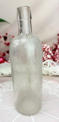 Antique 9-1/2” Dr. S.B.H. & CO Medicine CLEAR Glass Bottle-EMPTY *PLEASE READ*