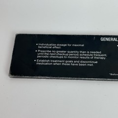 Vintage Roche Valium Black Plastic Ruler Pharmaceutical Ink Pens Lexapro Drug