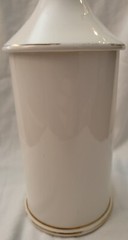 VTG Apothecary HASHISH Ceramic Canister/Jar & Lid Sigma Tastesetter By Towle HTF
