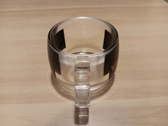 Vintage Vanceril Inhaler Drug Rep Advetising Promotional Clear Plastic Mug