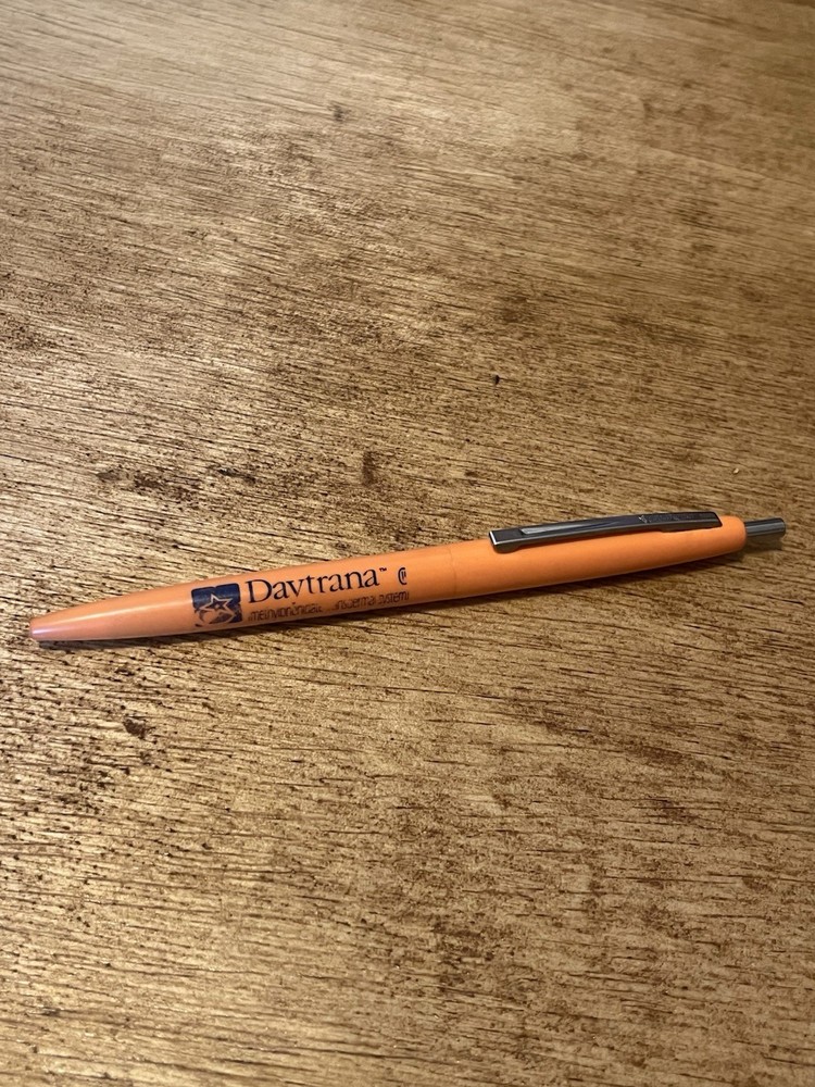 Daytrana Pharmaceutical Advertising Drug Rep Bic Clic Pen – Works