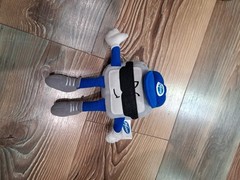 VTG Pfizer 7.5” Tracker Plush Advertising Drug Rep Pharma Stuffed Pfizer