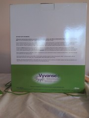 Vyvanse, 50 Individual Packs Dispenser and Tissue Packs!