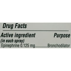 (2 pack) Primatene MIST Epinephrine Oral Inhalation Aerosol