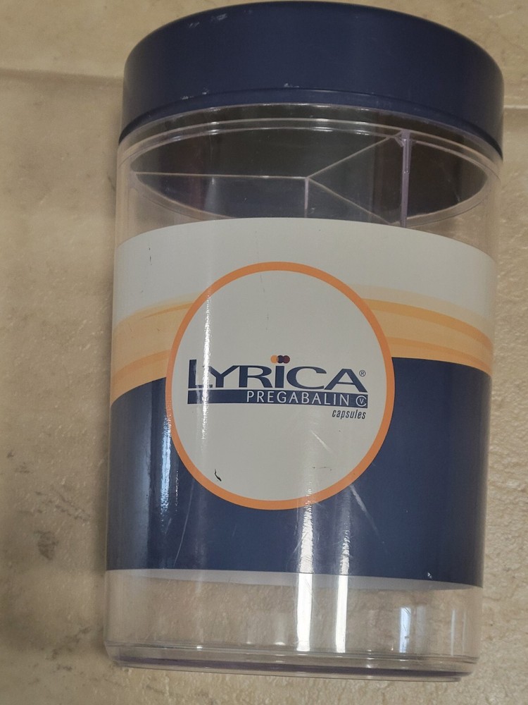 Pharma Lyrica Drug Rep Promo Apothecary Jar Doctors Office Pfizer