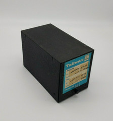 Vintage Talbott Pharmacy Metal RX File Box – Black Industrial Medical Decor
