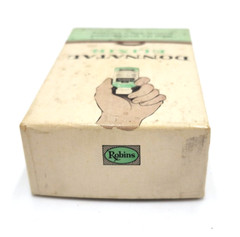 Empty DONNATAL Cardboard Box A H Robbins Apothecary Pharmacy Phenobarbital 5″