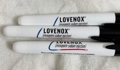 Lovenox Pharmaceuticals and Sharpie, Lot of 3 Permanent Marker Pens