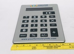 Pharmaceutical Advertising CRESTOR Large Calculator 11X8″