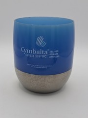 CYMBALTA Desk Decor Pen Holder Collectible Pharmaceutical RARE Drug Rep Merch