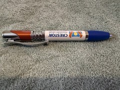 Crestor Rosuvastatin Calcium Metal Pharmaceutical Drug Rep Ballpoint Pen Works