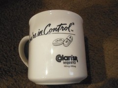 CALAN SR Mug Pharmaceutical Drug Rep Coffee Advertising Promo Swag