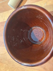Schering 28th Edition Ceramic Mortar and Pestle „APhA“ from 1990