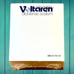 Pharmaceutical Drug Rep Voltaren Post-it Note Pad New