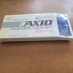 AXID Paper Clip Holder + Note Pad Pharmaceutical Drug Rep Promo Vintage Medical