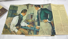 „A History of Pharmacy“ in Pictures Set of 19 Prints Park Davis 1950’s