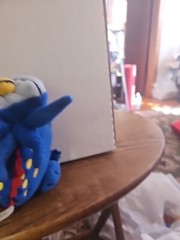Protonix Gerd Gerdie Blue Dragon Monster Promo Plush Toy Hugger 7 Inch