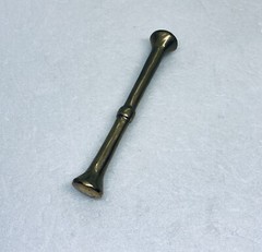 Antique 1940s Brass Mortar & Pestle Pharmacy Drug Store Apothecary Medicine 36