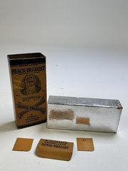 Vintage Black Draught Laxative Medicine New In Box 4 Inside Box