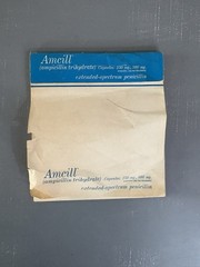 Vintage Amcill Ampicillin Notepad Parke Davis Pharma Advertising