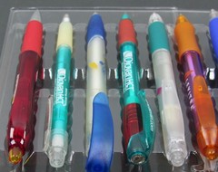 Lot of 10 Translucent PENS Drug Rep Pharmaceutical Promo Medical Advertising