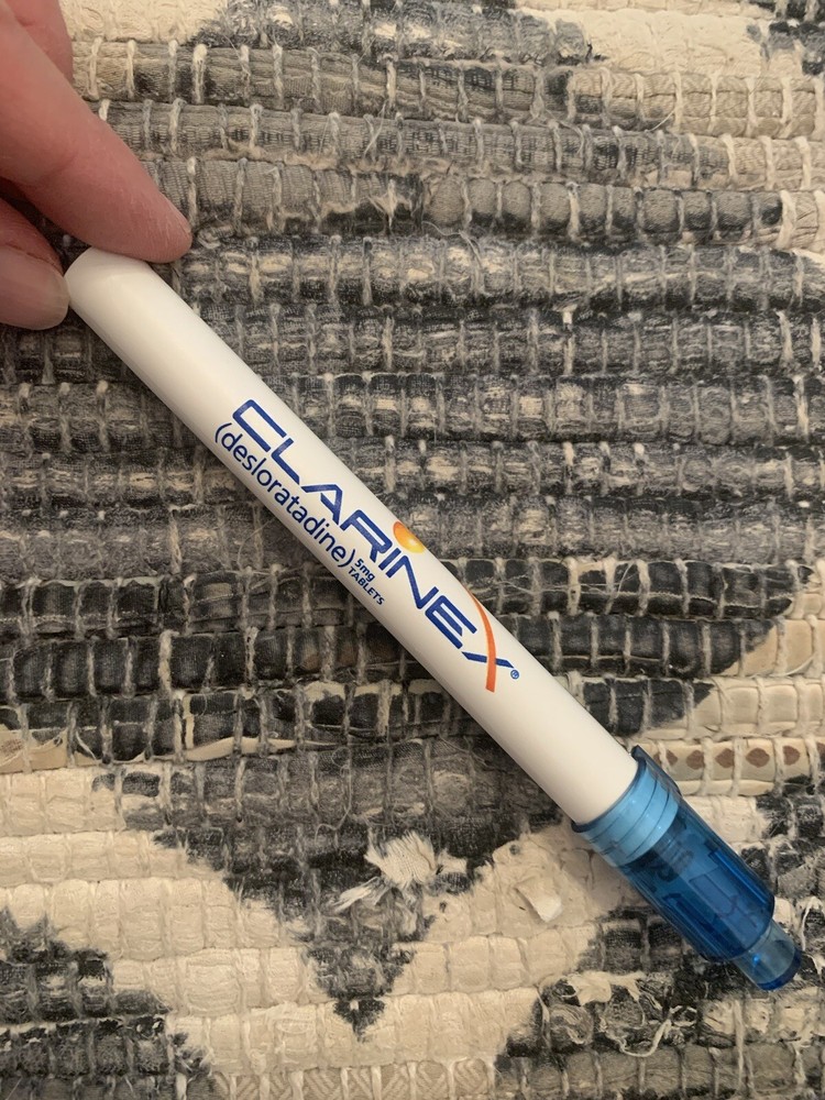 VINTAGE ~2002! Drug Rep Clarinex Pupil Pen Light Eye Promotional Schering-Plough