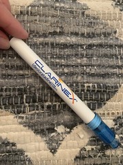 VINTAGE ~2002! Drug Rep Clarinex Pupil Pen Light Eye Promotional Schering-Plough
