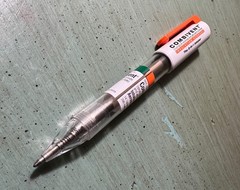 COMBIVENT PEN: Orange, Green, White, PlasticBall Point-Pharmaceutical Promo NEW