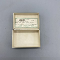 (x3) VTG Pharmacists RX Pill Box Drug Cardboard Osler Prescription Shop OKC