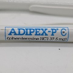 Lot of 2 Adipex-P Promotional Pens – White/Green Collector Advertising Pens