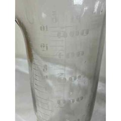 VTG Footed Glass Apothecary Beaker or Cocktail Carafe 16 Oz 500 cc