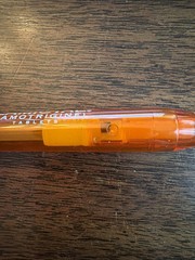Rare Lamictal GSK Medical Drug Rep Pharmaceutical Pen Orange GlaxoSmithKline