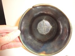 RARE VTG ’76 BICENTENNIAL Solid Brass MORTER & PESTLE~Apothecary~Secundum Artem!