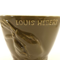 Schering Louis Herbert Rx APOTHECARY MORTER Olive Green Ceramic