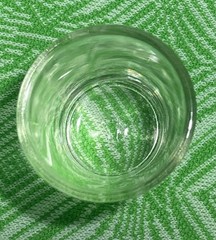 Vintage Glass Medicine Cups Lot of 4 🧪 Apothecary Pharmacy 1oz Mid Century